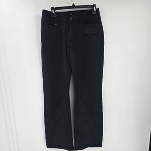 REI Hiking Outdoors Black Hiking Pants  Pockets Women Size 6 Outdoor Ski Snow